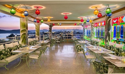 The Red Pier Restaurant by Downtown Udaipur offering premium dining, delicious cuisine, and elegant ambiance.